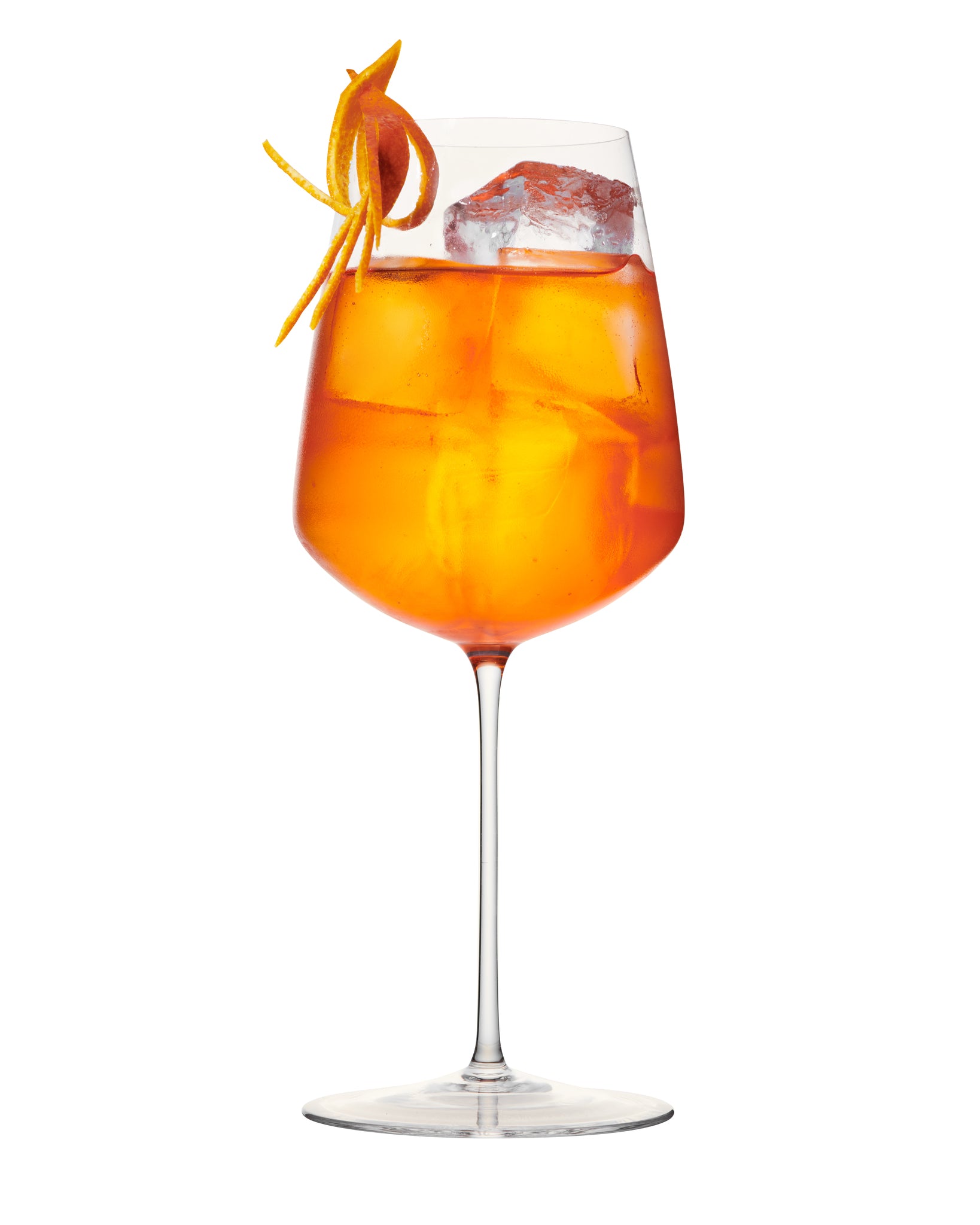 Pre-mixed aperol spritz on tap cocktail