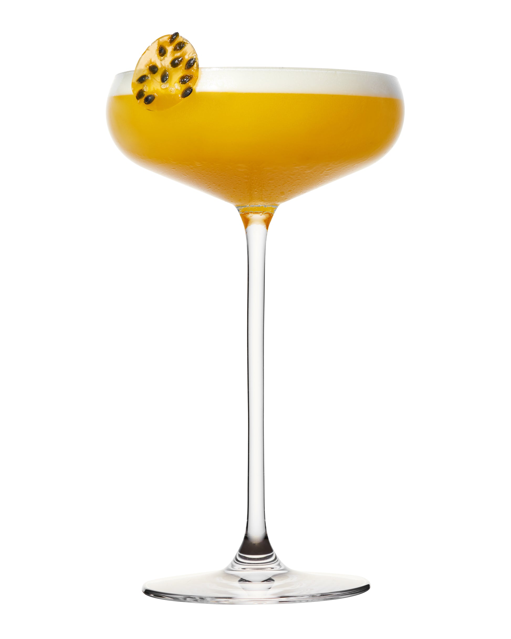Pre-mixed pornstar martini cocktail